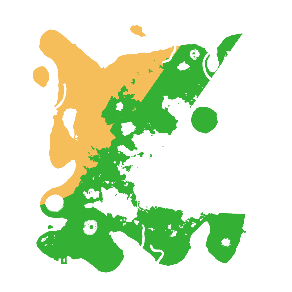 Biome Rust Map: Procedural Map, Size: 3000, Seed: 1213029484