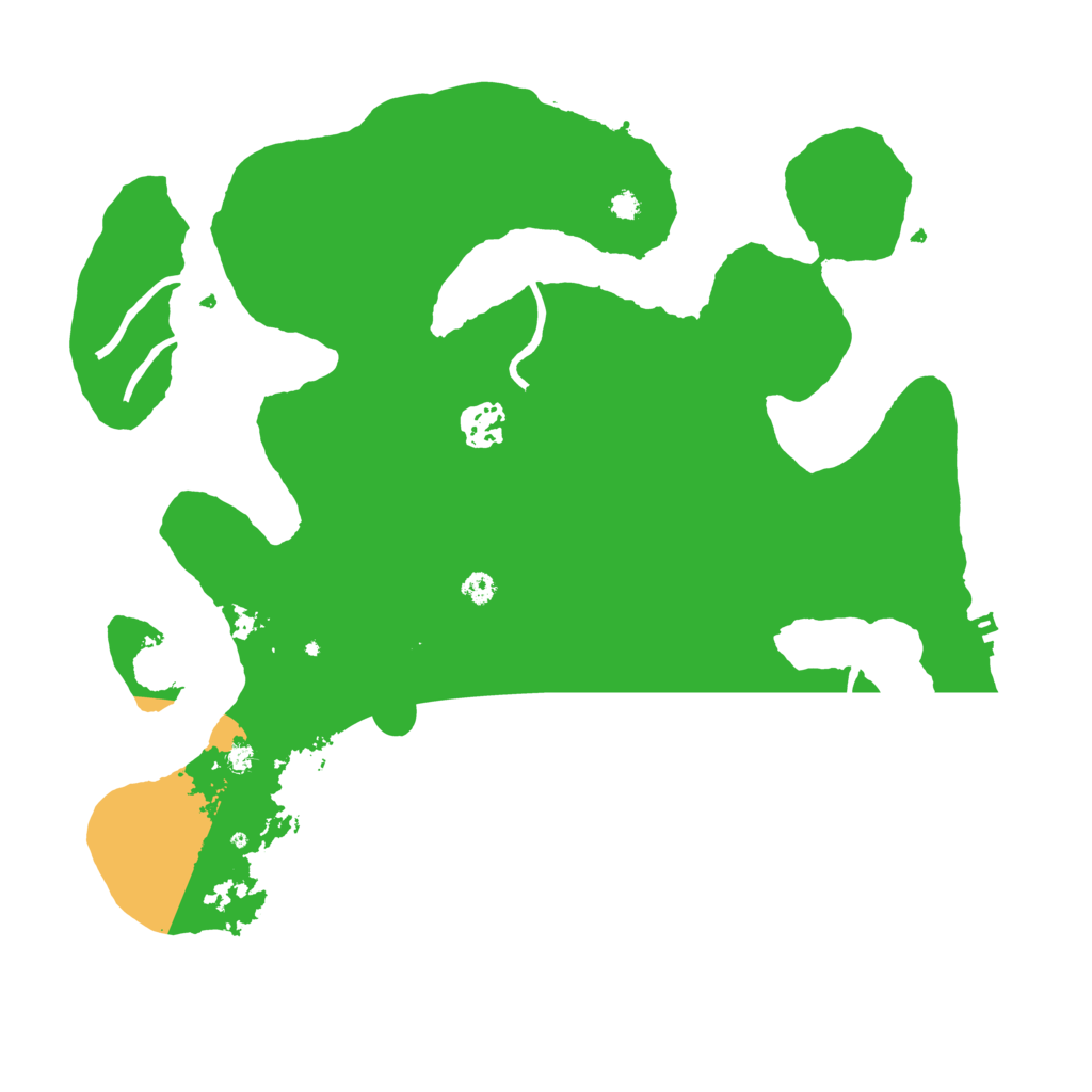 Biome Rust Map: Procedural Map, Size: 3500, Seed: 312981848