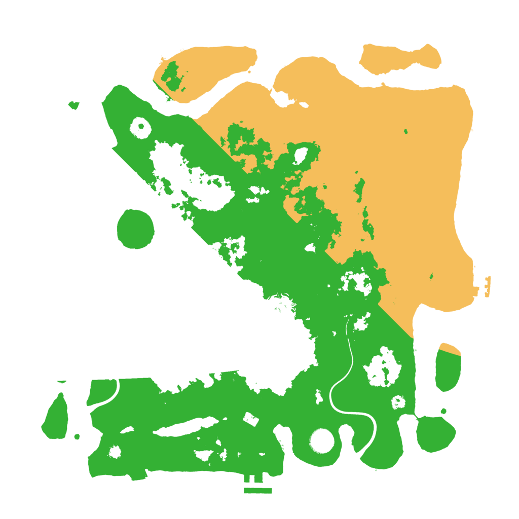 Biome Rust Map: Procedural Map, Size: 3750, Seed: 122655830