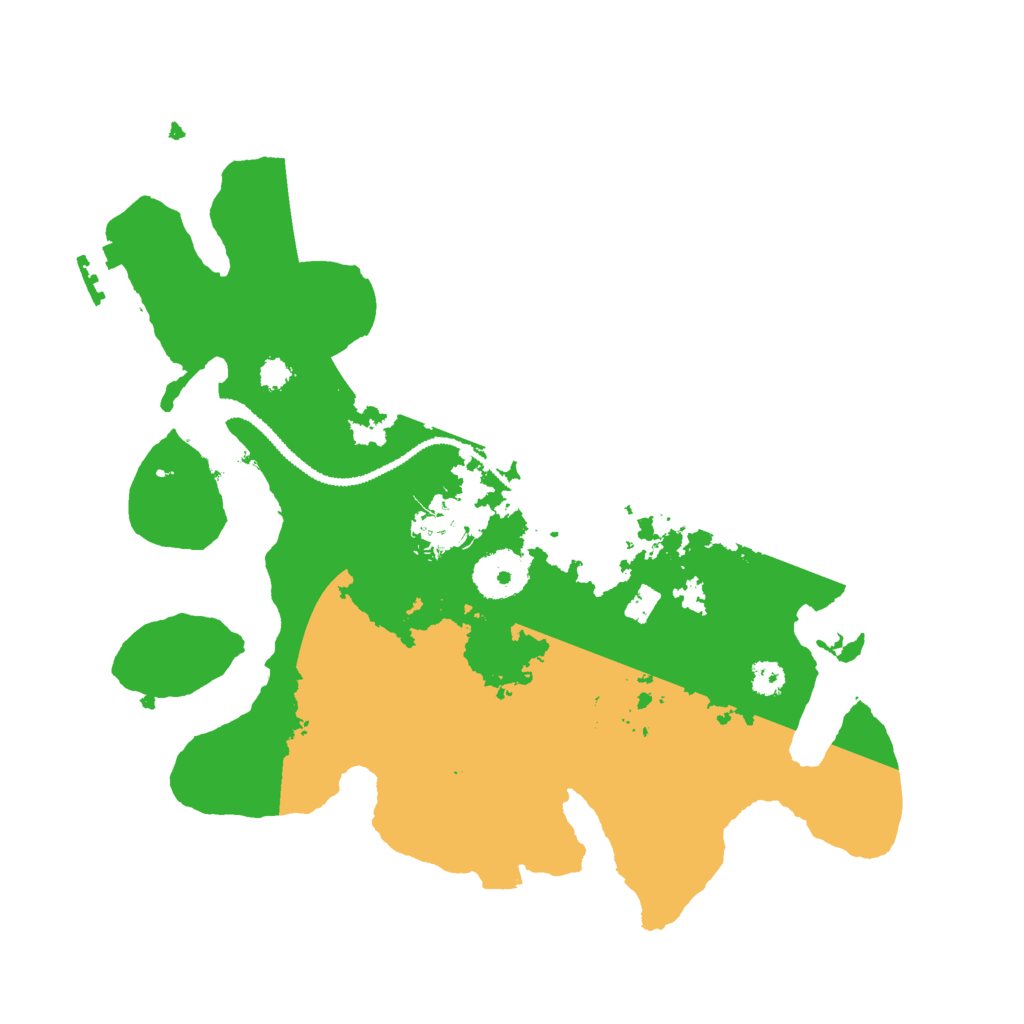 Biome Rust Map: Procedural Map, Size: 3000, Seed: 15230
