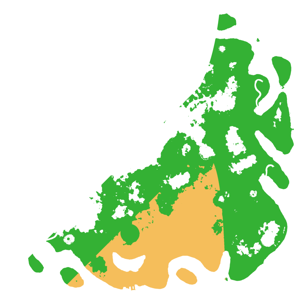Biome Rust Map: Procedural Map, Size: 4500, Seed: 2106647499