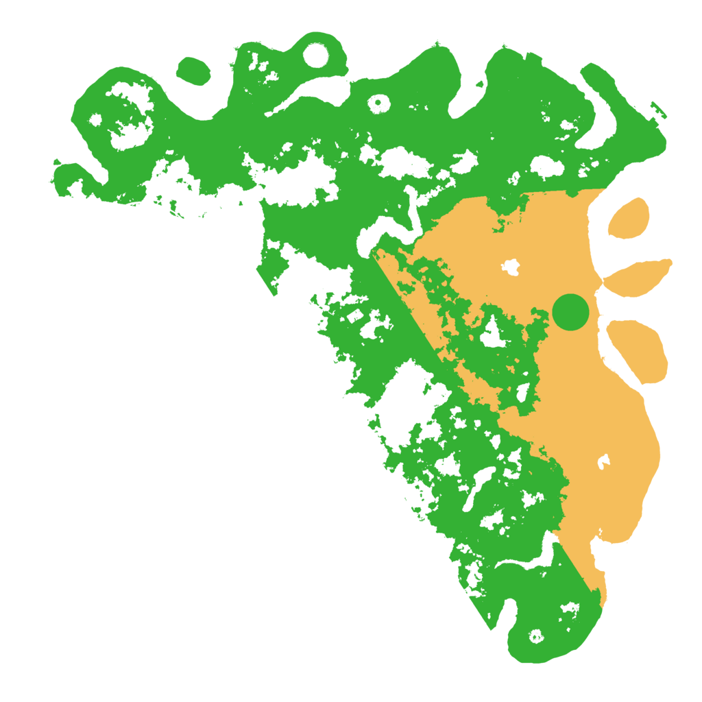 Biome Rust Map: Procedural Map, Size: 5000, Seed: 20211008