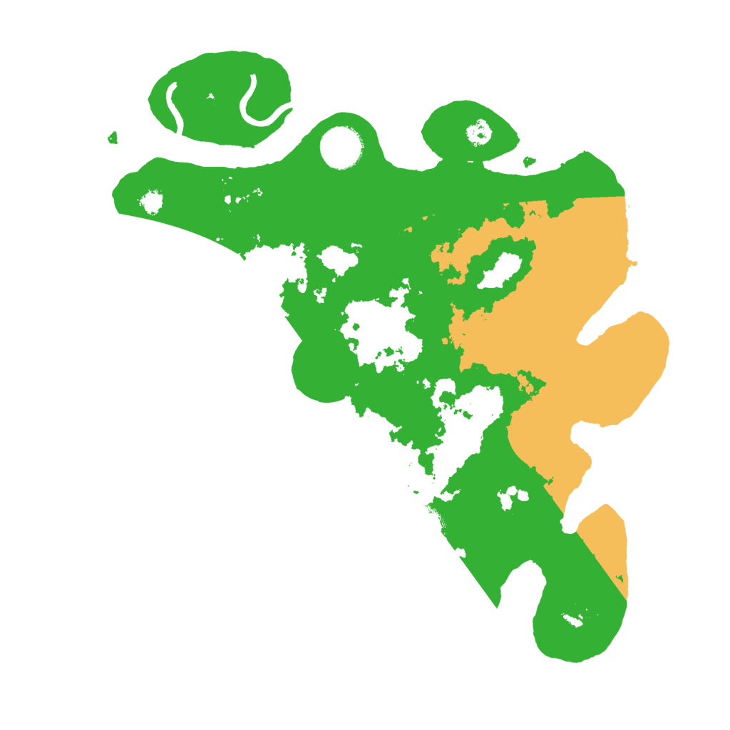 Biome Rust Map: Procedural Map, Size: 3050, Seed: 6969