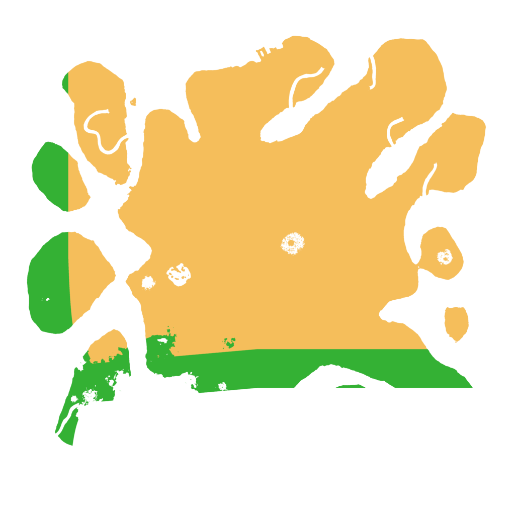 Biome Rust Map: Procedural Map, Size: 3500, Seed: 54564564