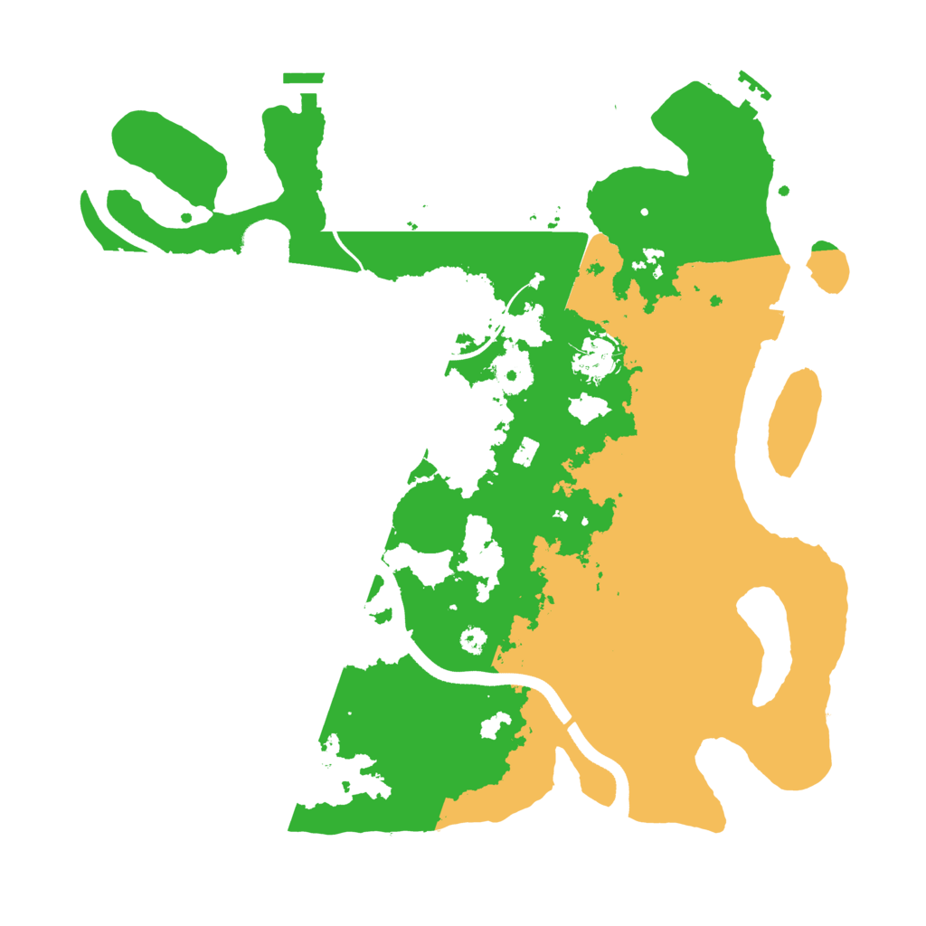 Biome Rust Map: Procedural Map, Size: 3530, Seed: 13860