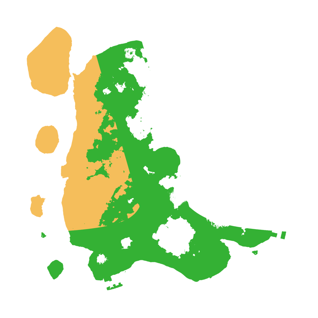 Biome Rust Map: Procedural Map, Size: 3000, Seed: 434972836