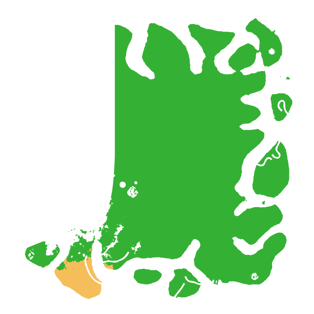 Biome Rust Map: Procedural Map, Size: 4500, Seed: 1270725381