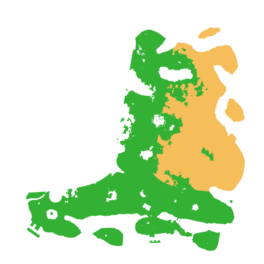 Biome Rust Map: Procedural Map, Size: 3700, Seed: 4987