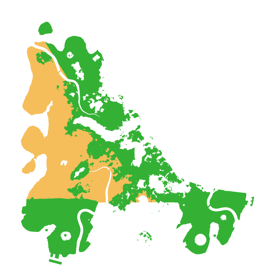 Biome Rust Map: Procedural Map, Size: 4200, Seed: 820268