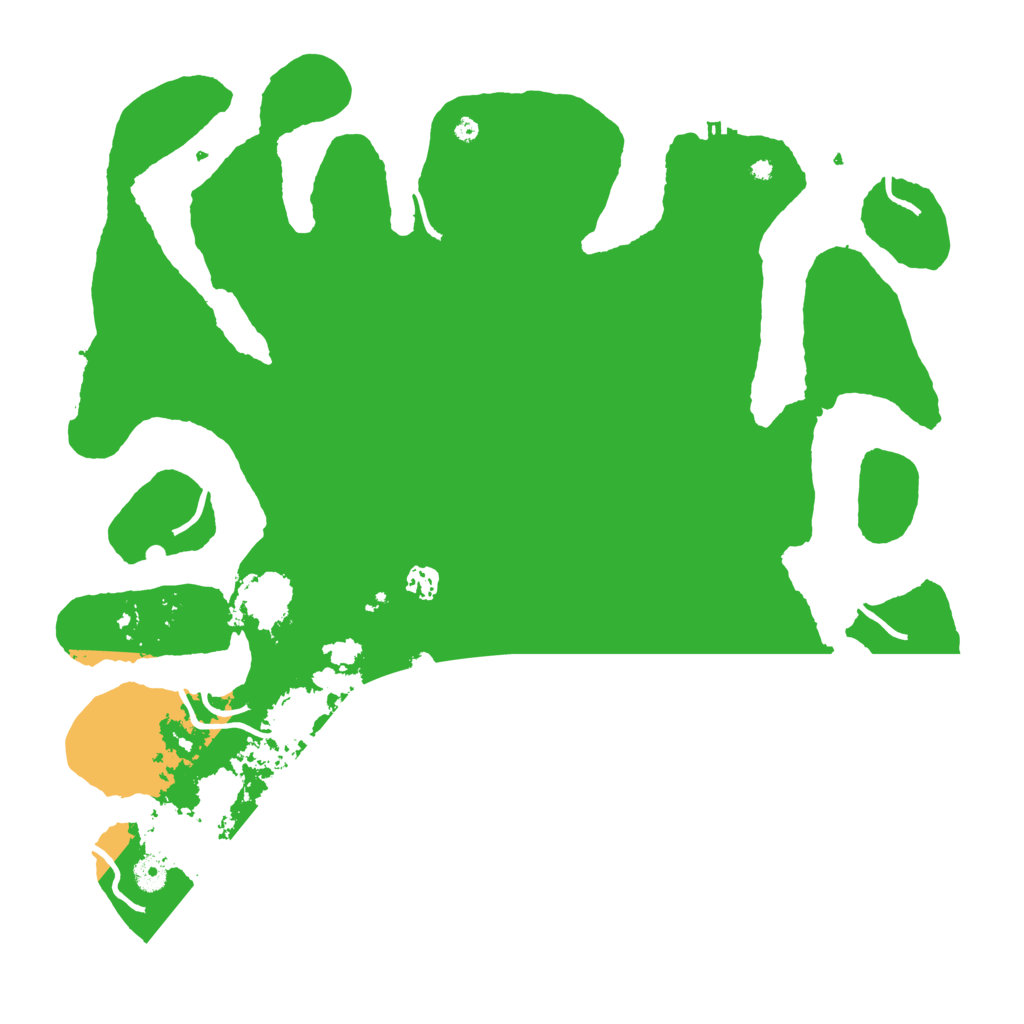 Biome Rust Map: Procedural Map, Size: 4500, Seed: 1460702274