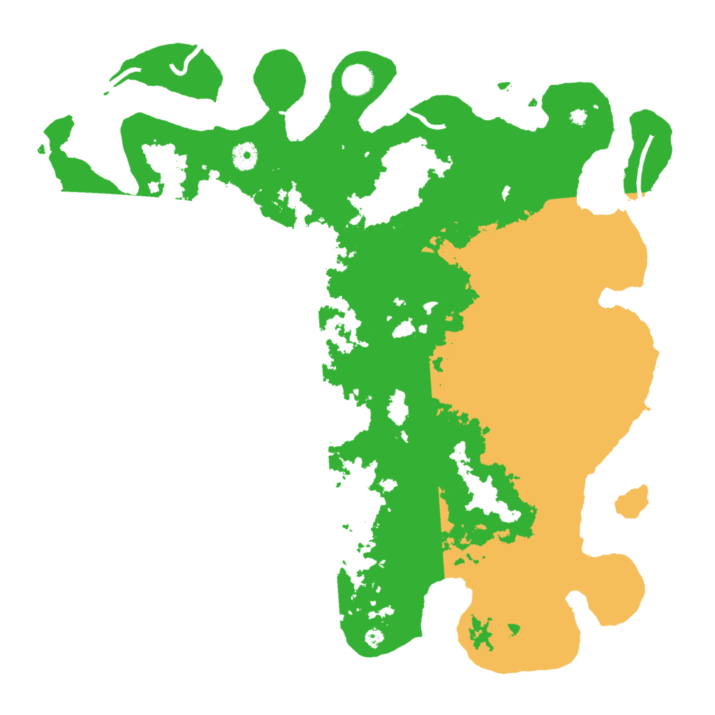 Biome Rust Map: Procedural Map, Size: 3997, Seed: 100