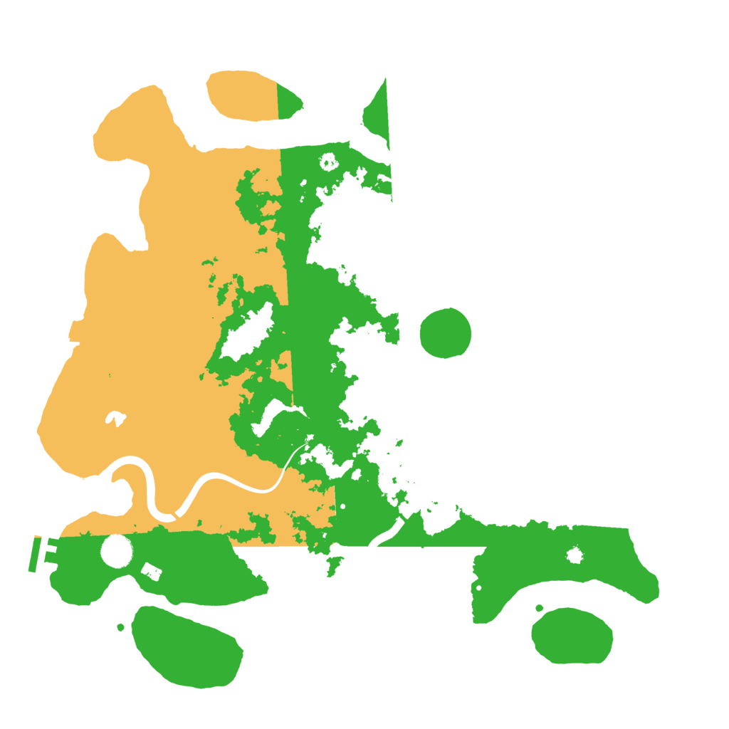 Biome Rust Map: Procedural Map, Size: 4000, Seed: 1463356996