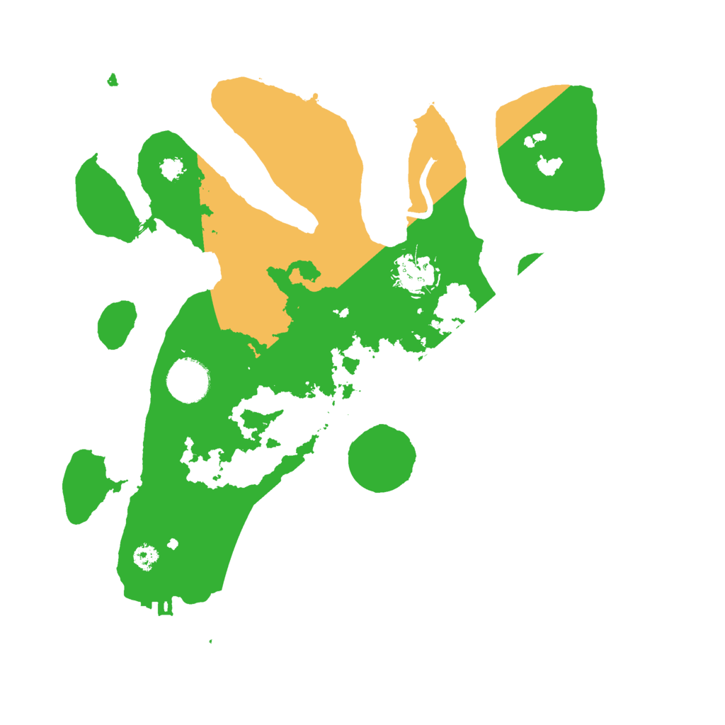 Biome Rust Map: Procedural Map, Size: 3000, Seed: 7689347