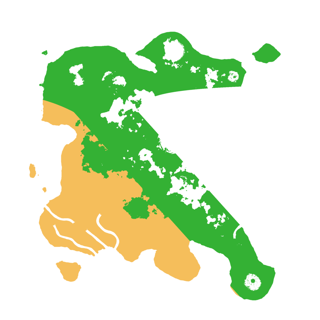 Biome Rust Map: Procedural Map, Size: 3000, Seed: 1579229983