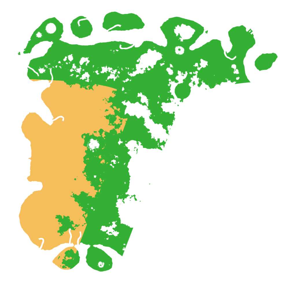 Biome Rust Map: Procedural Map, Size: 5000, Seed: 1639348700
