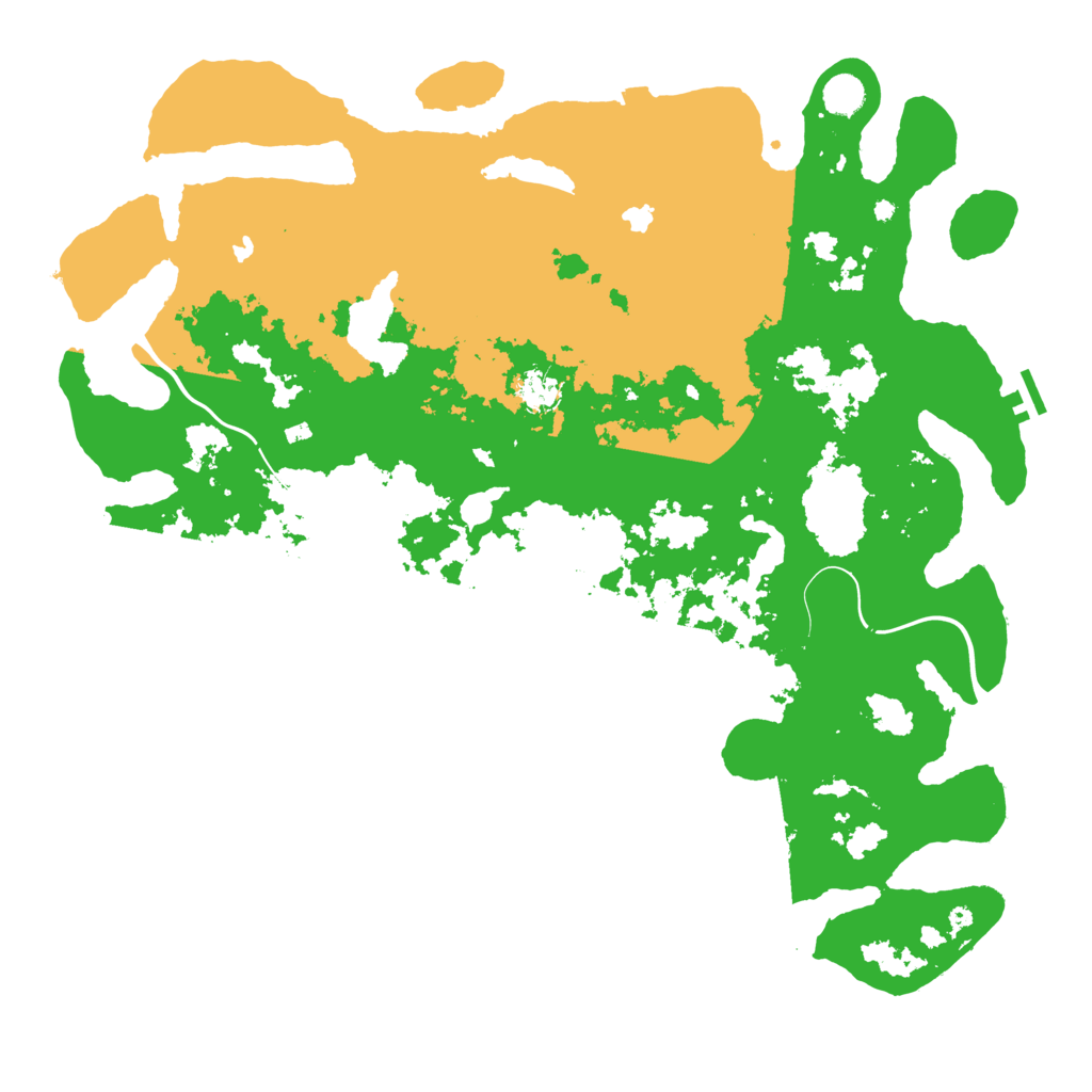 Biome Rust Map: Procedural Map, Size: 4700, Seed: 16895439