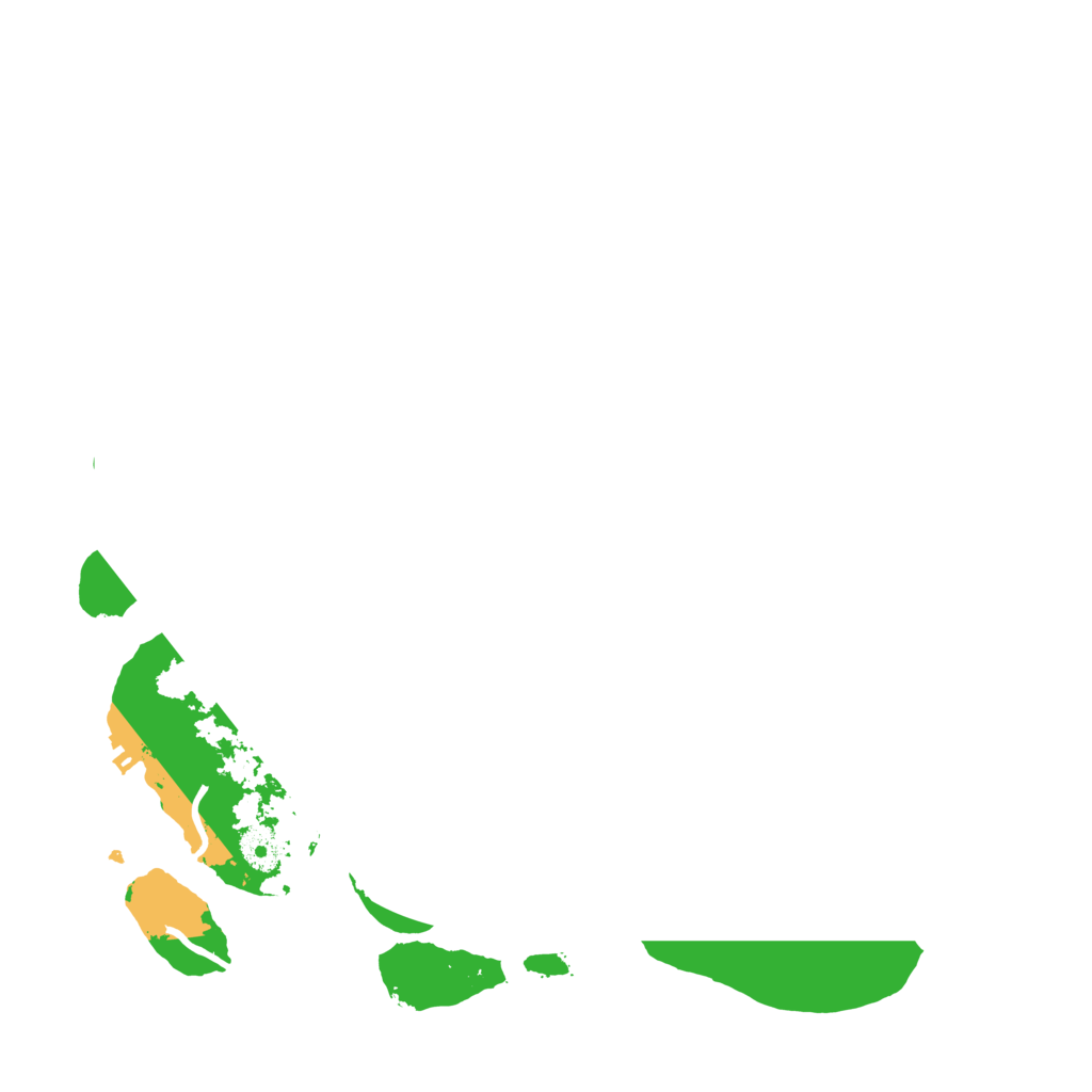 Biome Rust Map: Procedural Map, Size: 3700, Seed: 1335375671