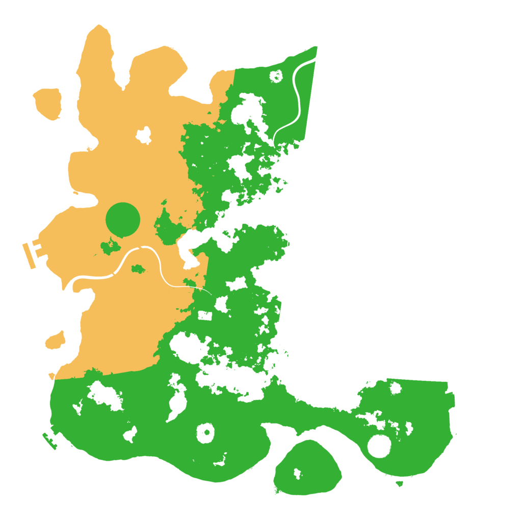 Biome Rust Map: Procedural Map, Size: 4000, Seed: 171728765