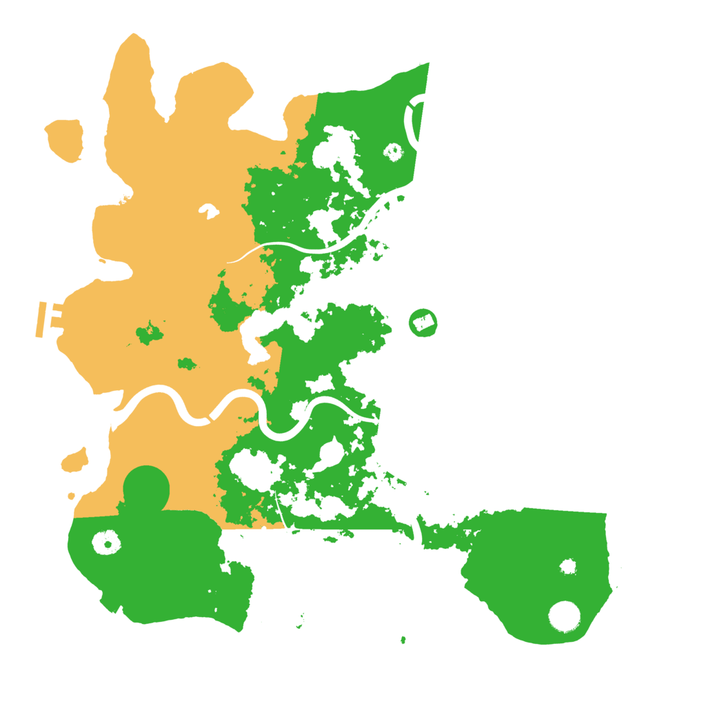 Biome Rust Map: Procedural Map, Size: 4000, Seed: 171728765