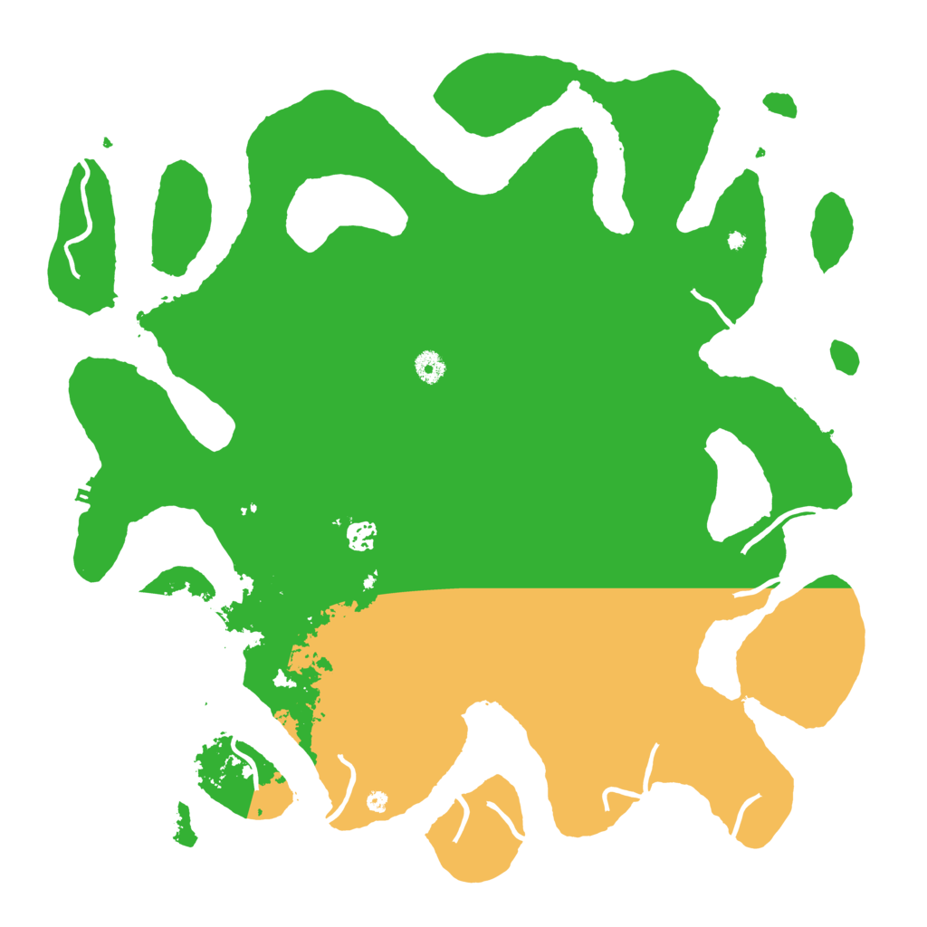 Biome Rust Map: Procedural Map, Size: 4500, Seed: 584576065