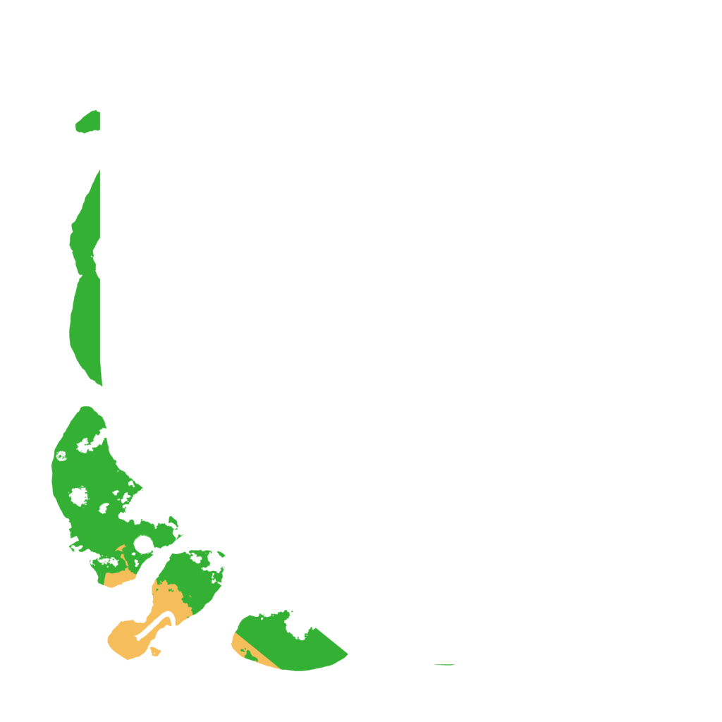 Biome Rust Map: Procedural Map, Size: 3500, Seed: 1595355936