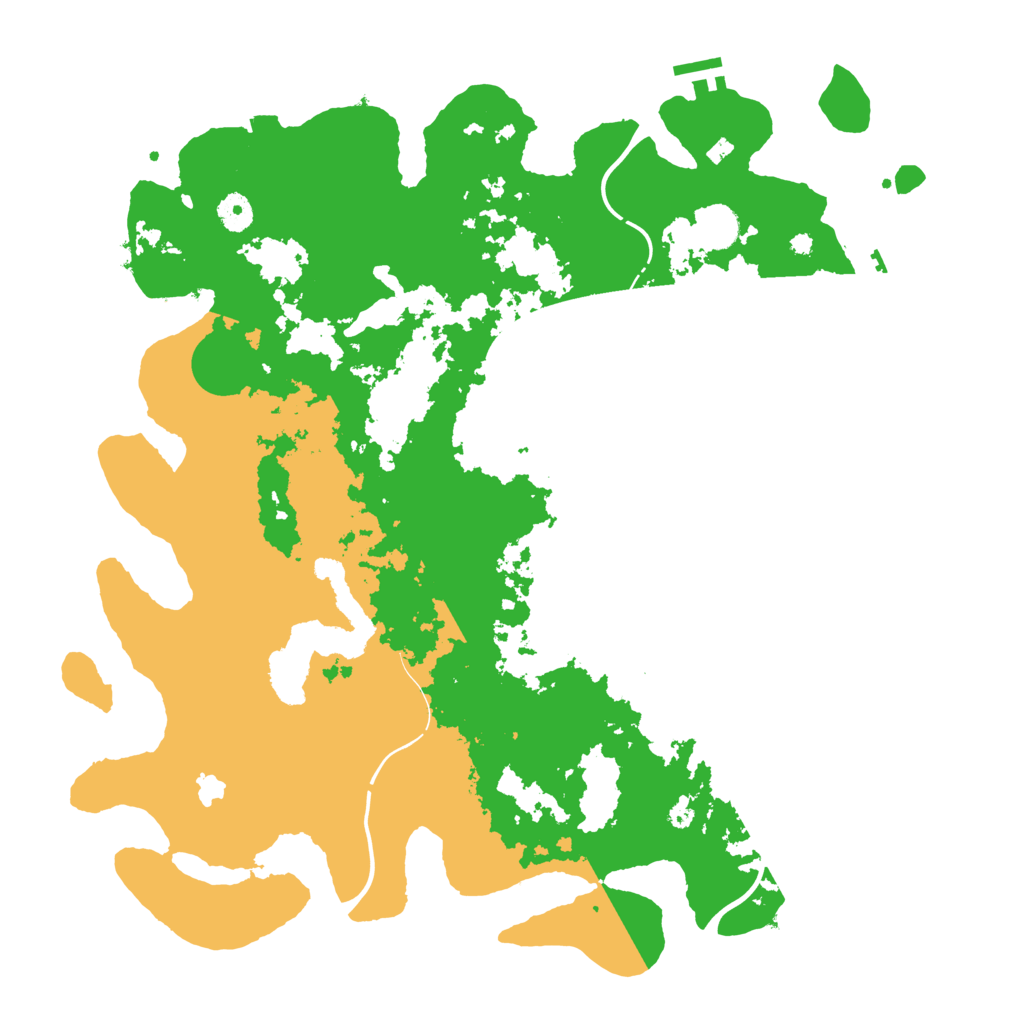 Biome Rust Map: Procedural Map, Size: 4250, Seed: 1572474