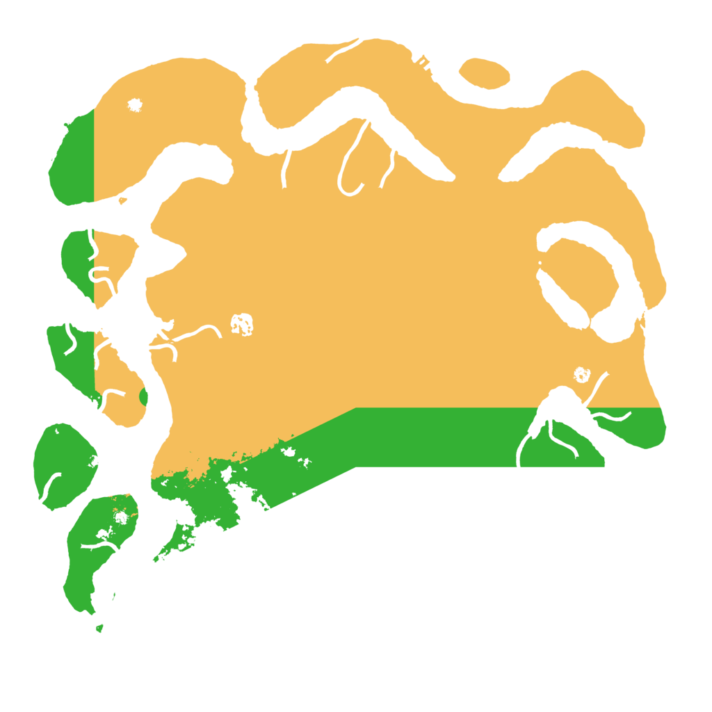 Biome Rust Map: Procedural Map, Size: 4500, Seed: 1846041293