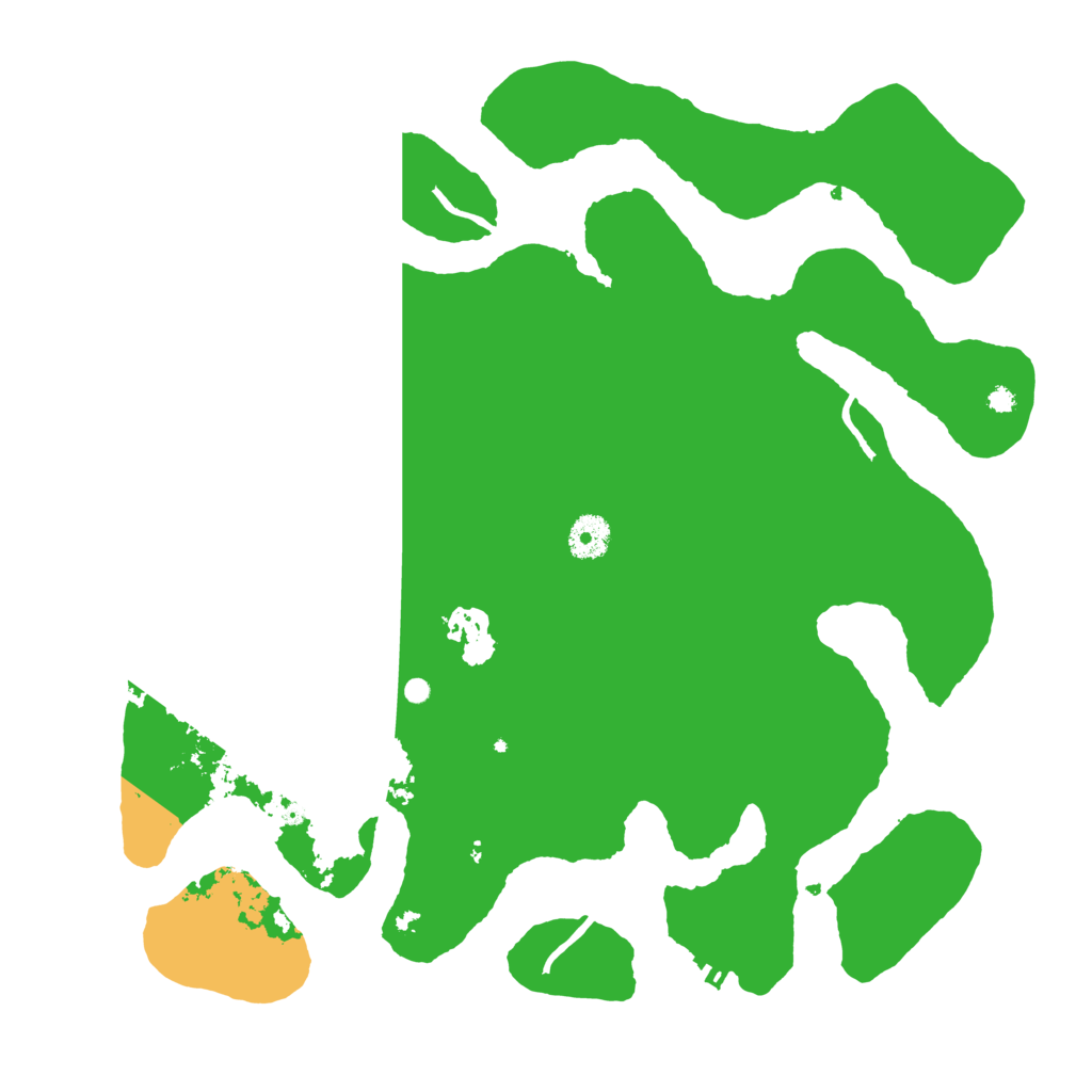 Biome Rust Map: Procedural Map, Size: 3800, Seed: 17554