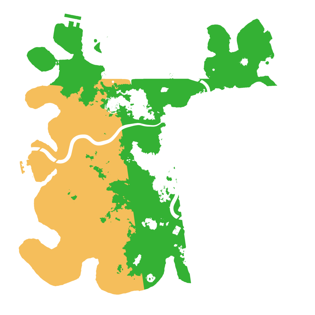 Biome Rust Map: Procedural Map, Size: 3800, Seed: 7455242