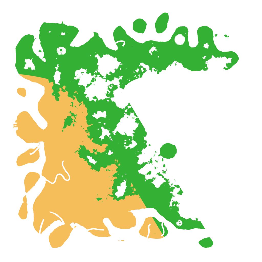 Biome Rust Map: Procedural Map, Size: 4500, Seed: 1984326966