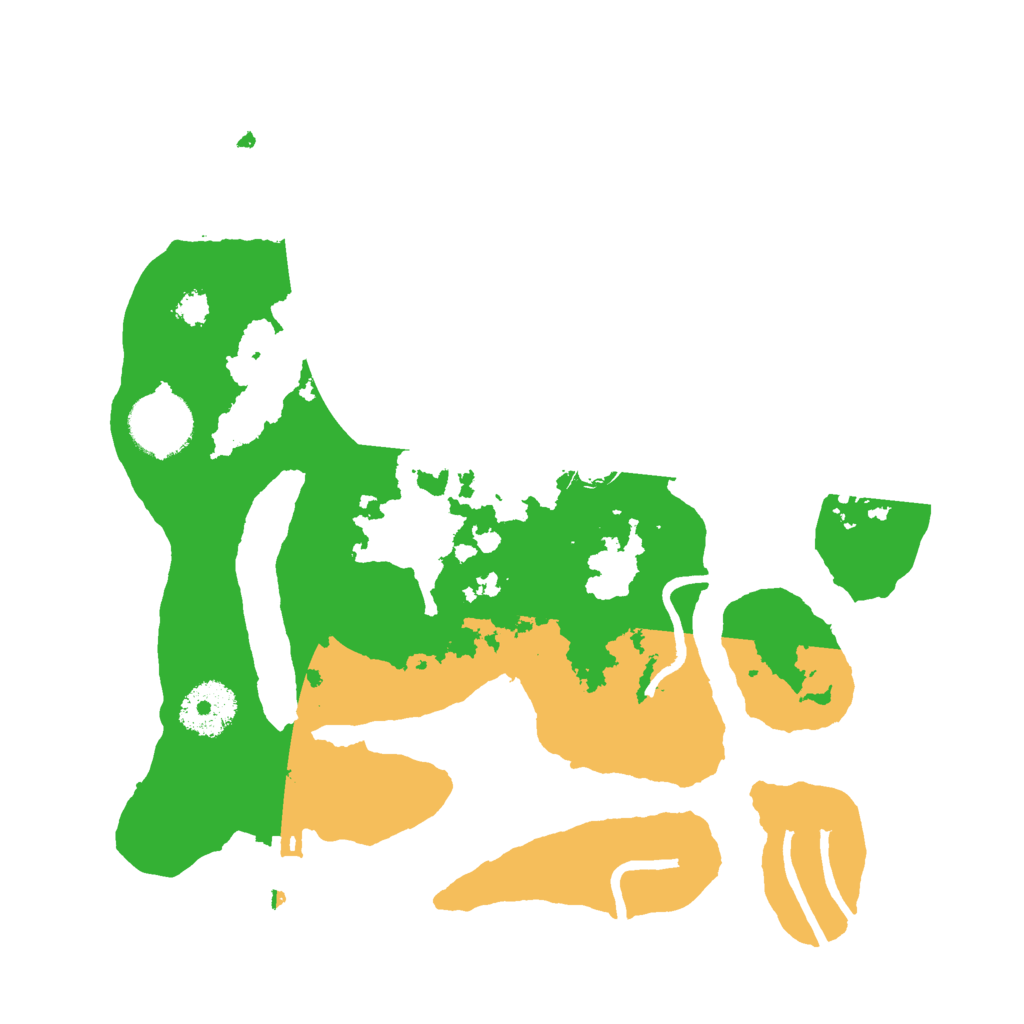 Biome Rust Map: Procedural Map, Size: 2850, Seed: 152