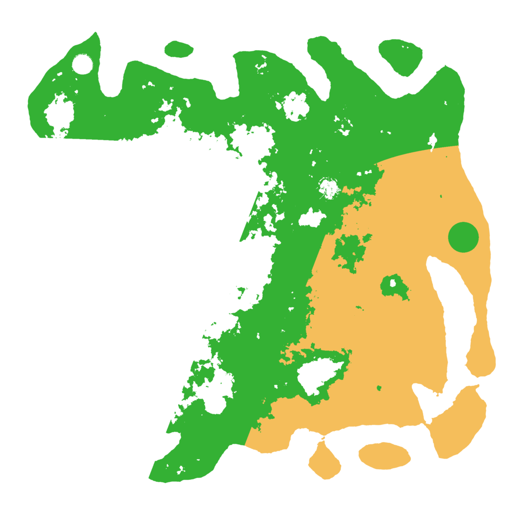 Biome Rust Map: Barren, Size: 4500, Seed: 60810