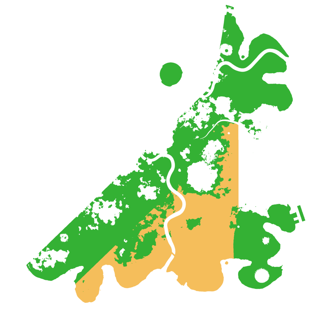 Biome Rust Map: Procedural Map, Size: 3950, Seed: 775034660