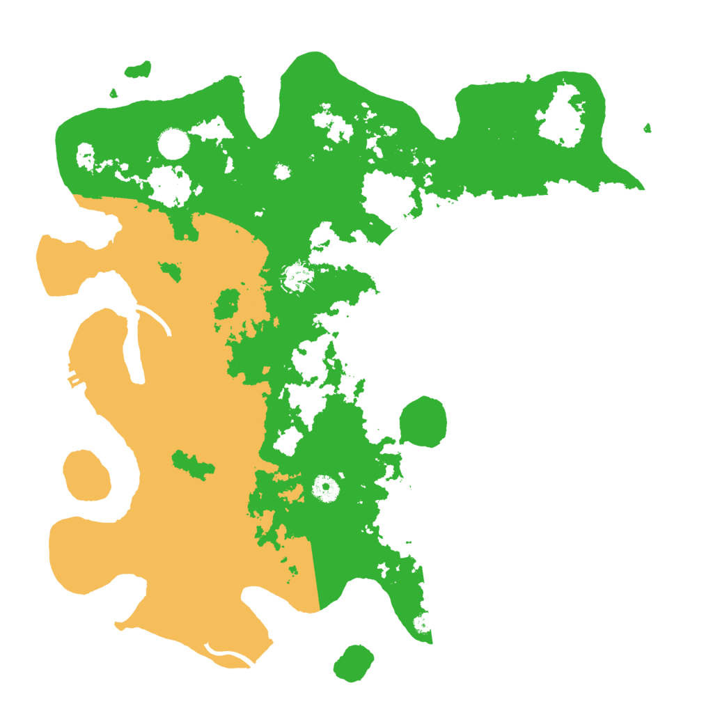 Biome Rust Map: Procedural Map, Size: 4000, Seed: 25747