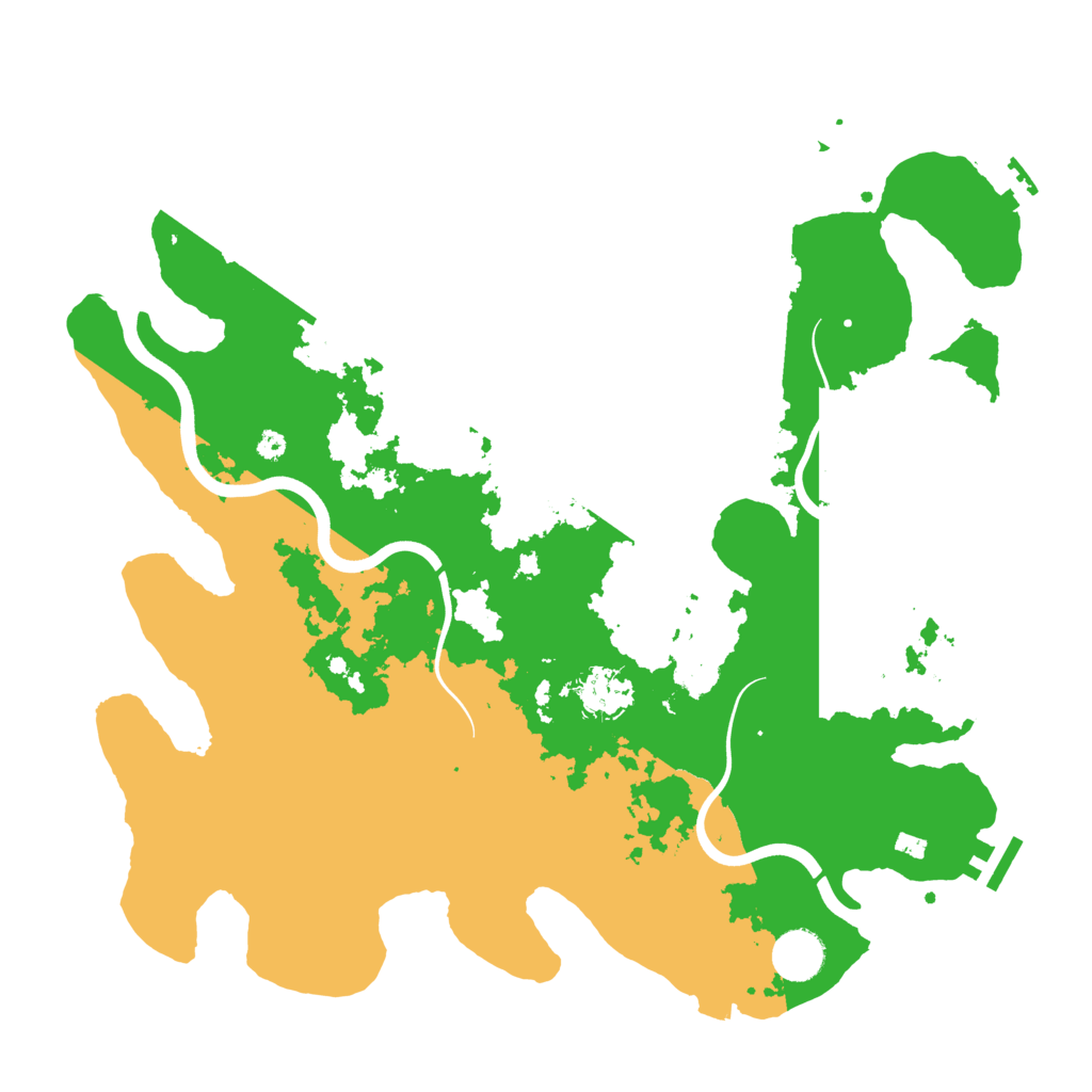 Biome Rust Map: Procedural Map, Size: 3850, Seed: 618132761