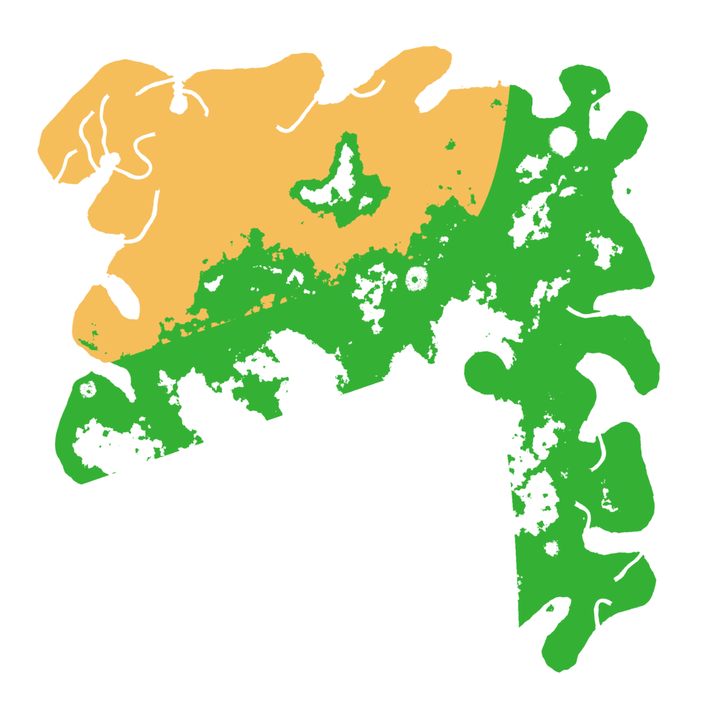 Biome Rust Map: Procedural Map, Size: 4500, Seed: 40789785