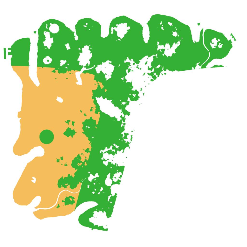 Biome Rust Map: Procedural Map, Size: 4500, Seed: 371716914