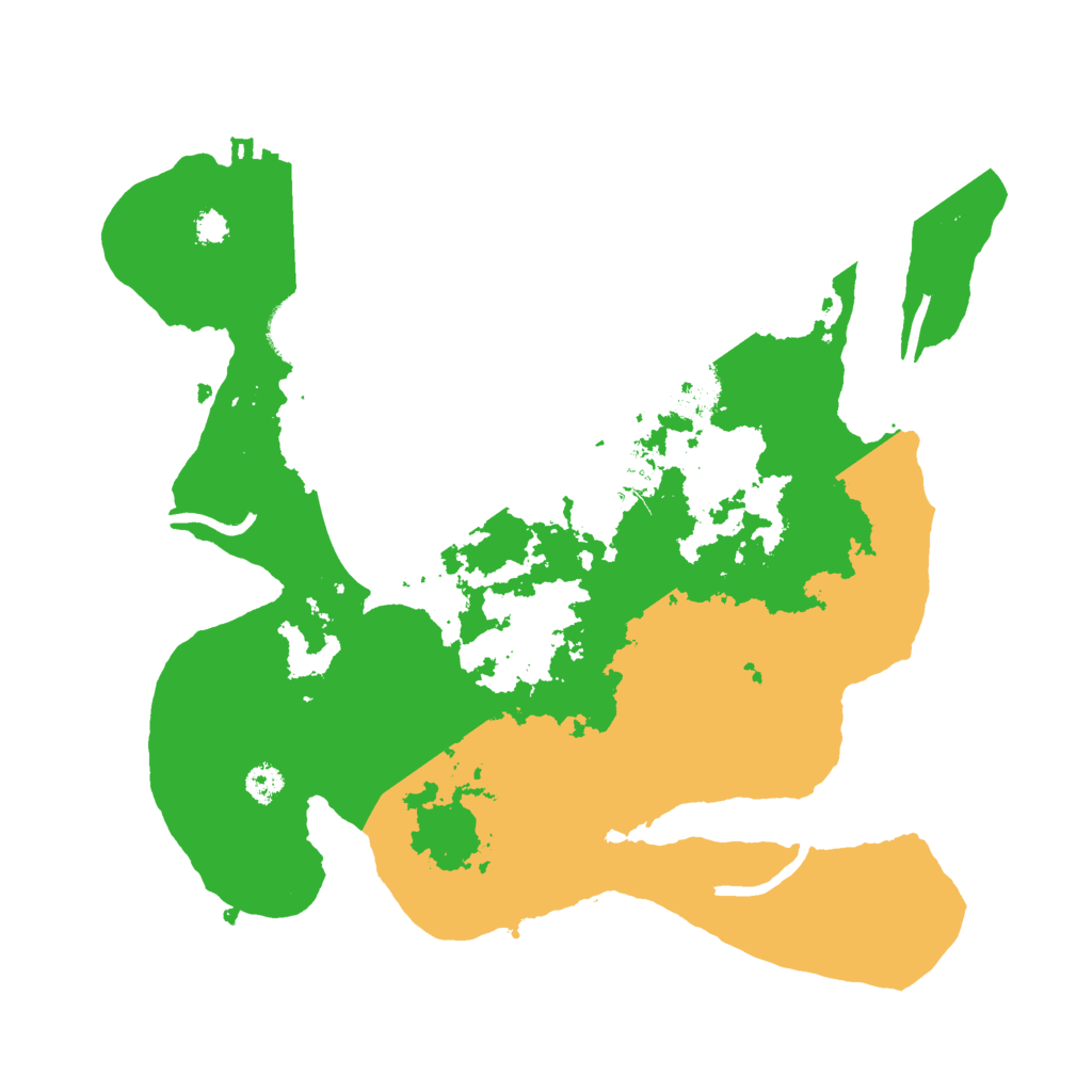 Biome Rust Map: Procedural Map, Size: 3000, Seed: 2385441