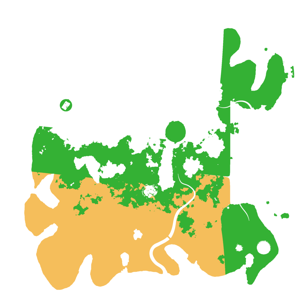 Biome Rust Map: Procedural Map, Size: 4000, Seed: 1277981709