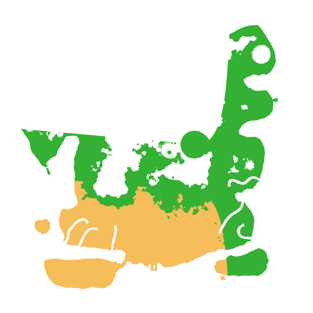 Biome Rust Map: Procedural Map, Size: 3000, Seed: 1504639108