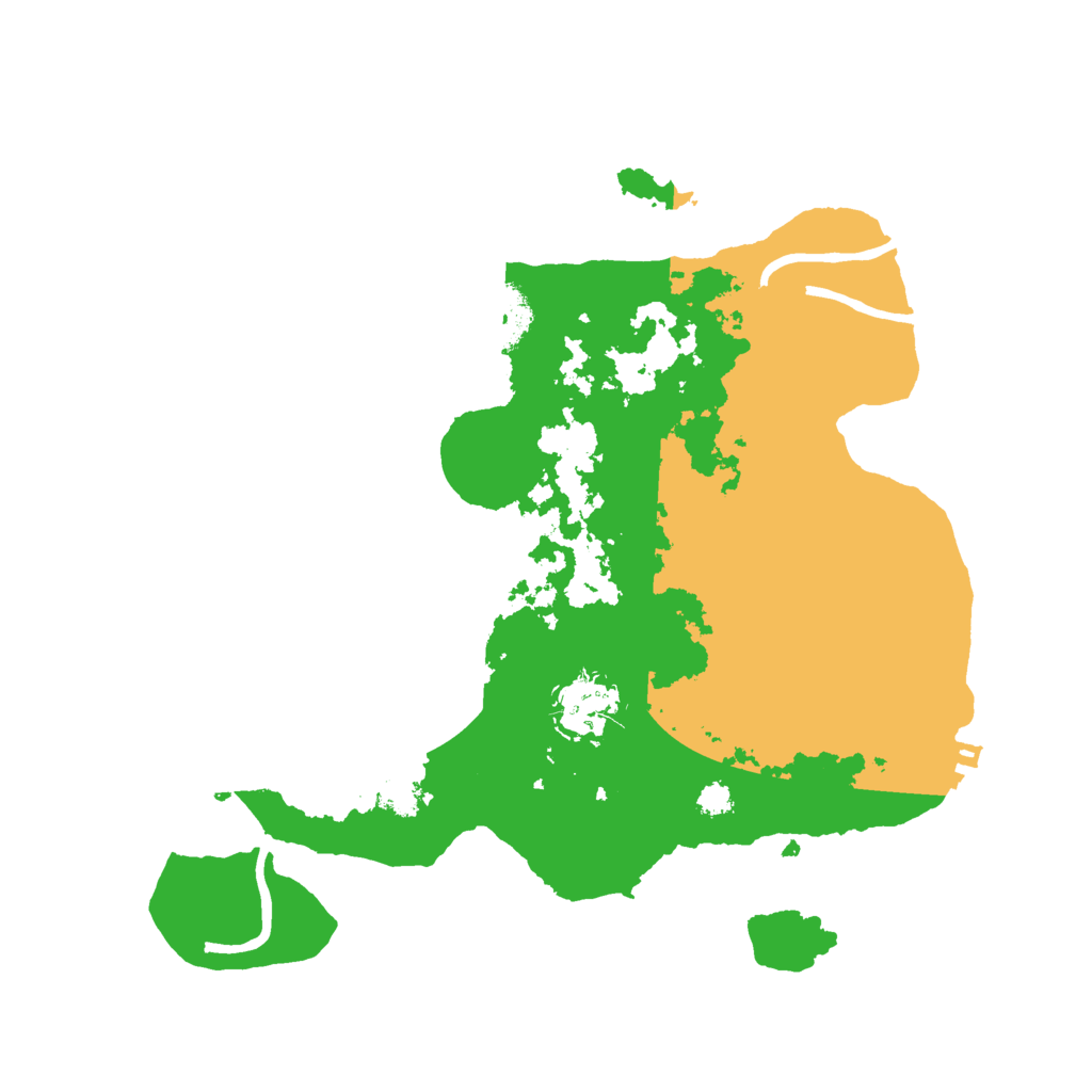 Biome Rust Map: Procedural Map, Size: 3000, Seed: 1843118887