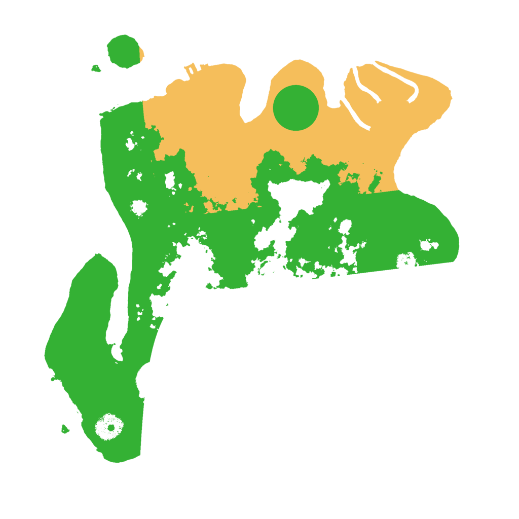 Biome Rust Map: Procedural Map, Size: 3000, Seed: 1505252