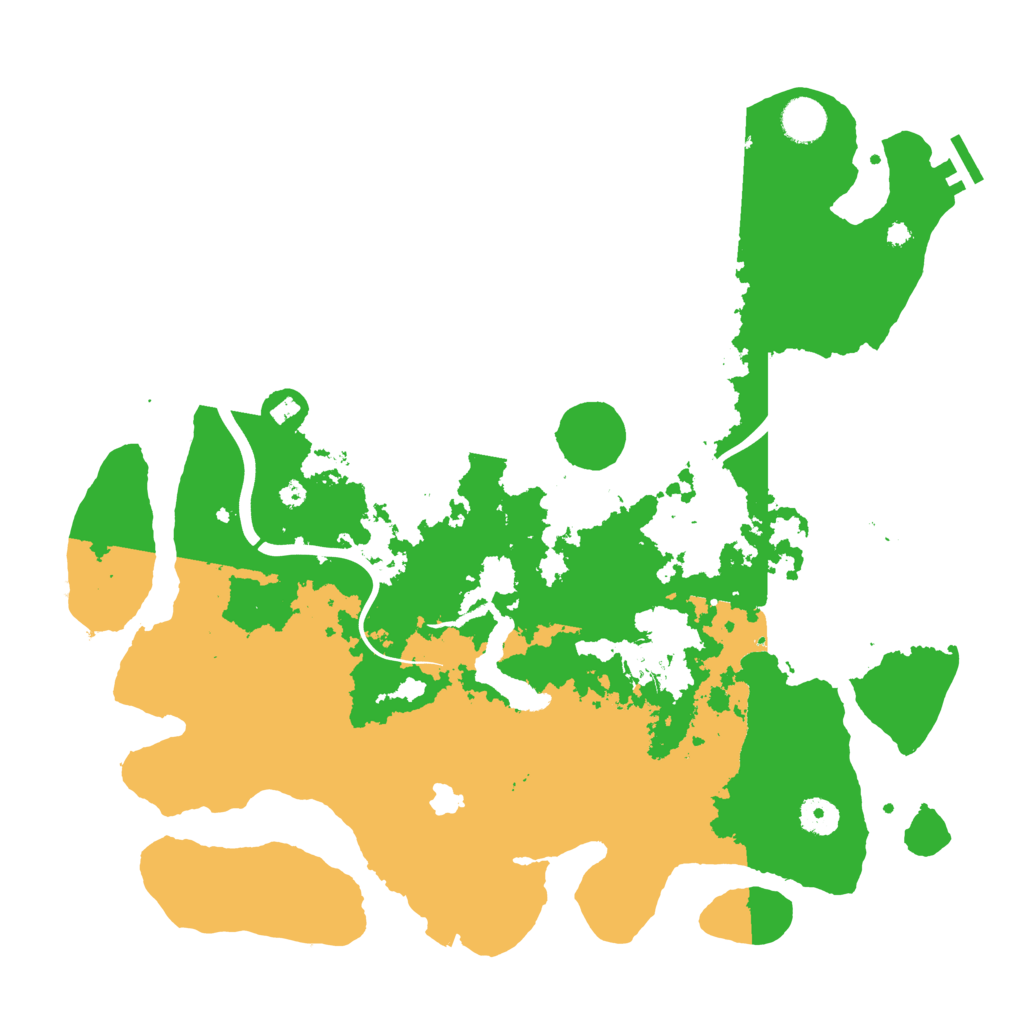 Biome Rust Map: Procedural Map, Size: 4000, Seed: 755250629
