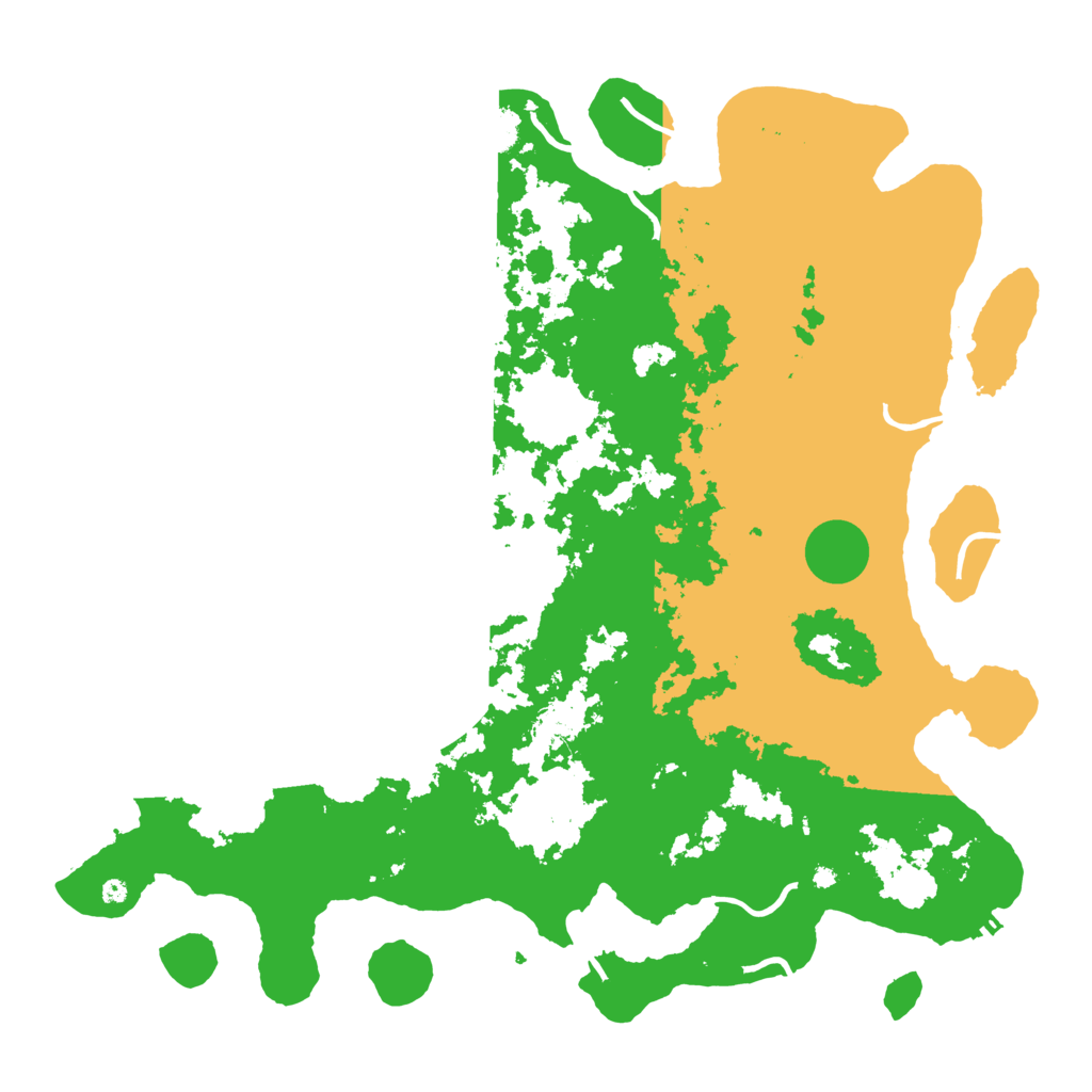 Biome Rust Map: Procedural Map, Size: 4500, Seed: 14169
