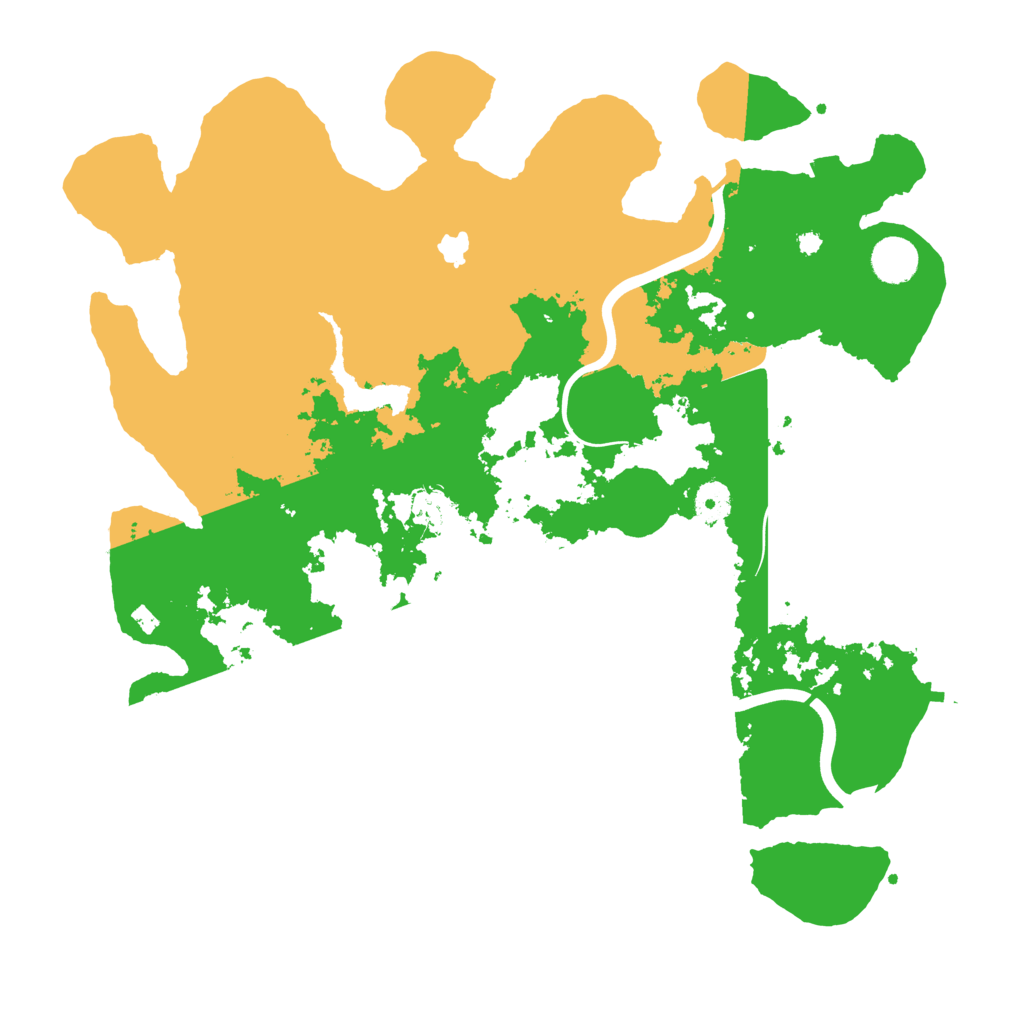 Biome Rust Map: Procedural Map, Size: 4000, Seed: 10082021