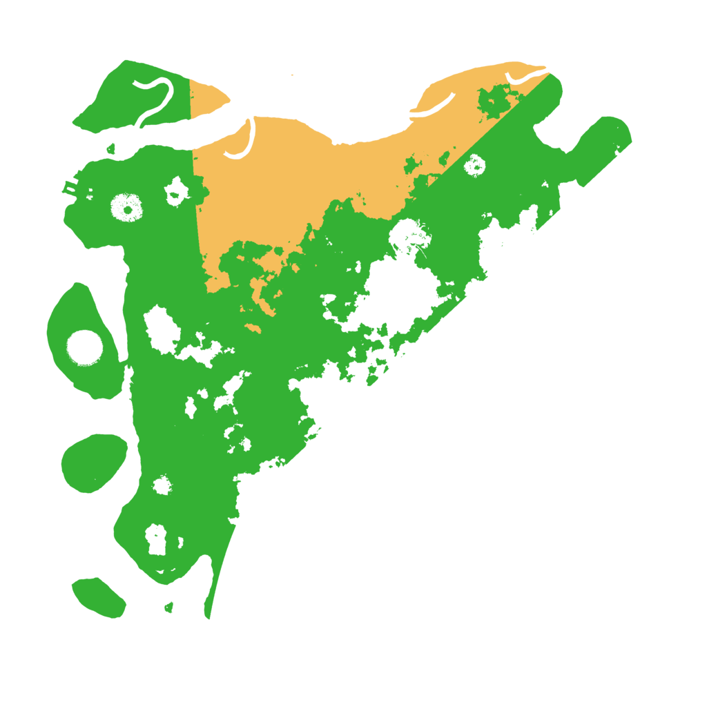 Biome Rust Map: Procedural Map, Size: 3500, Seed: 344