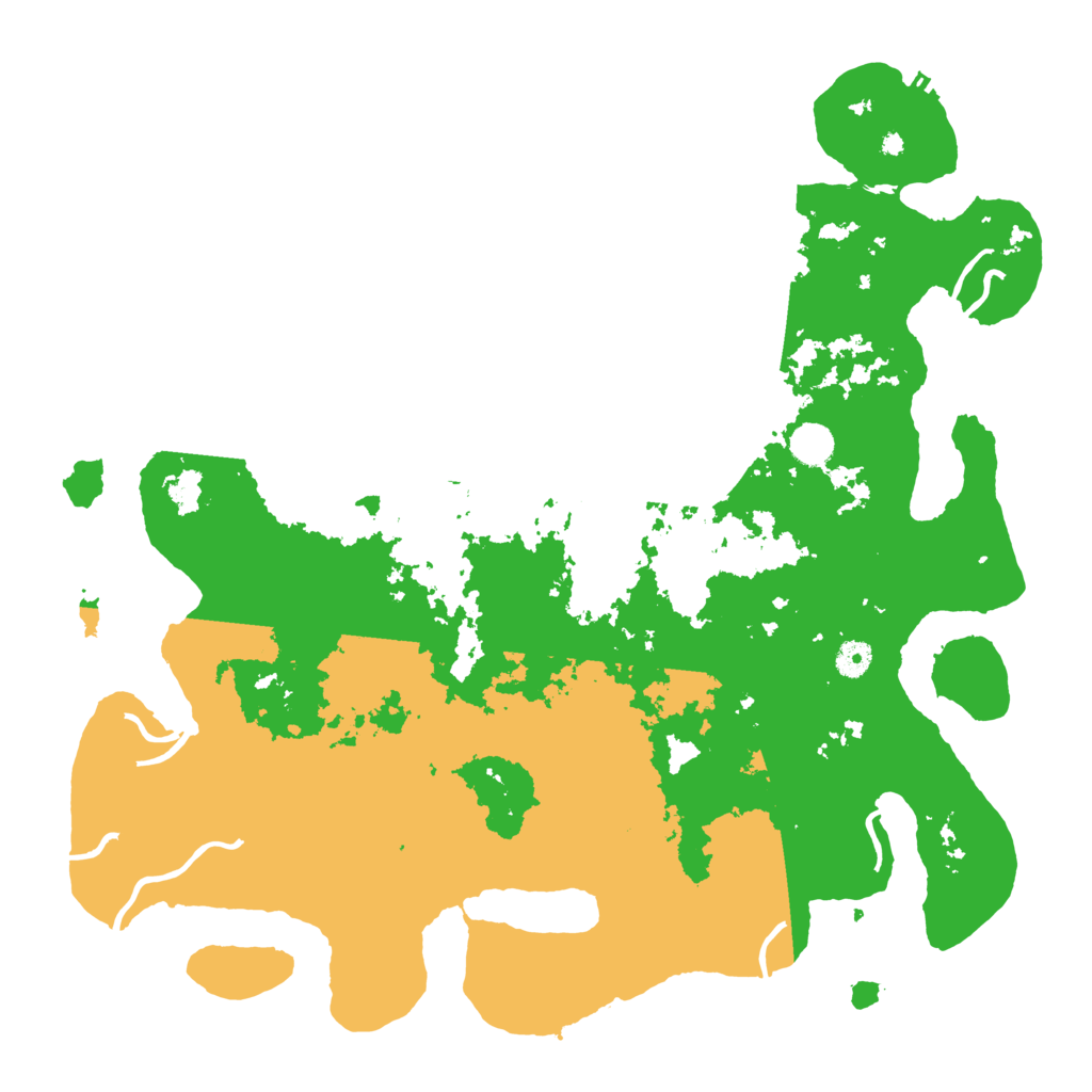 Biome Rust Map: Procedural Map, Size: 4500, Seed: 1956706699