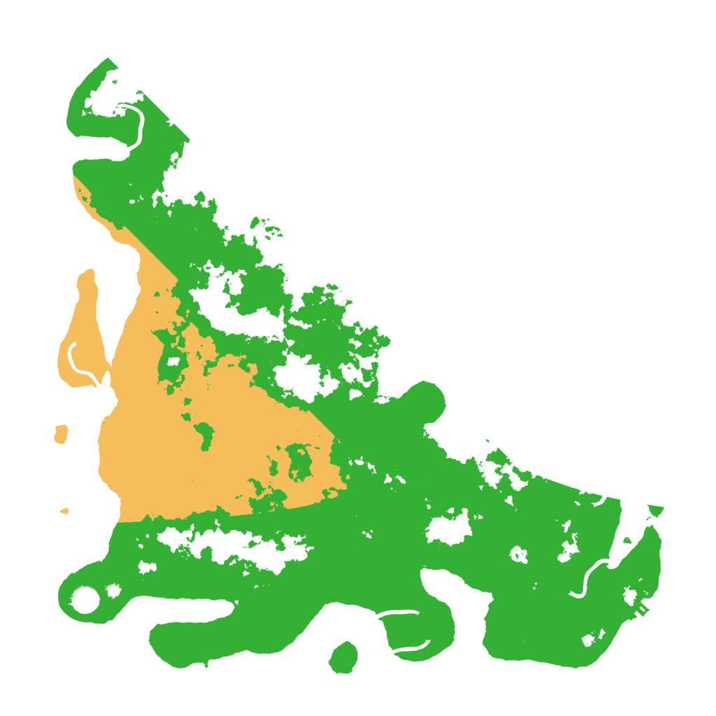 Biome Rust Map: Procedural Map, Size: 4600, Seed: 16324