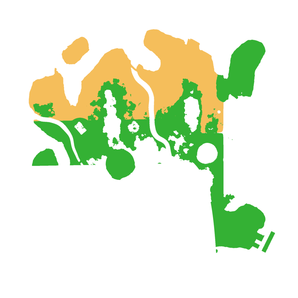 Biome Rust Map: Procedural Map, Size: 2750, Seed: 712224