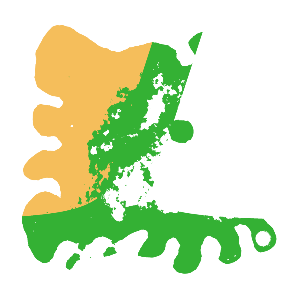 Biome Rust Map: Barren, Size: 3500, Seed: 2826298